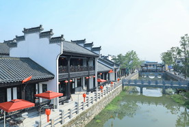 芜湖鸠兹古镇 徽派建筑