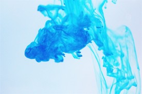 烟雾墨汁墨迹艺术背景底纹图片