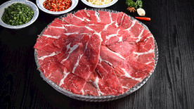 火锅配菜肉片