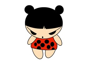 卡通女孩