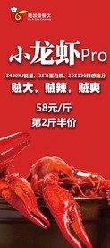 龙虾海报