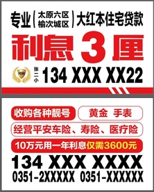 贷款名片