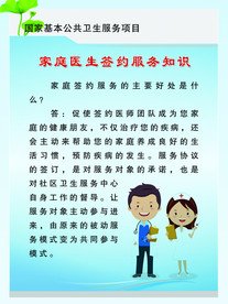 签约服务知识