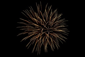 烟花 新年 新年素材 彩色 喜