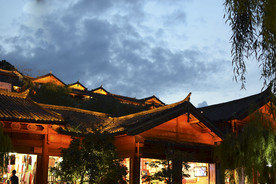 古城夜景桌面电脑壁纸图片
