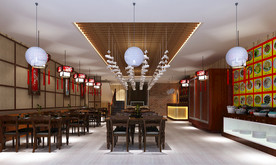 饭店效果图