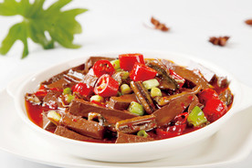 香辣鸭血
