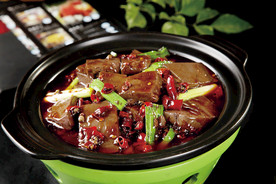 香辣鸭血