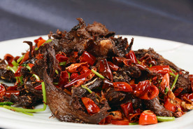 辣爆猪心肉