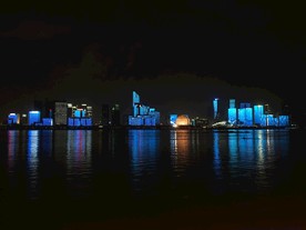 钱塘江夜景