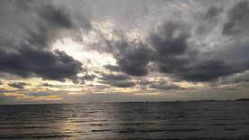 海上晚霞