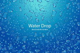 水珠背景