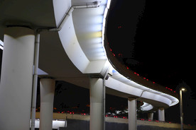立交桥夜景