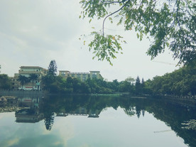 湖边建筑