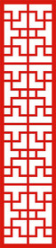 中式花格 矢量窗格