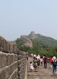 长城游客照