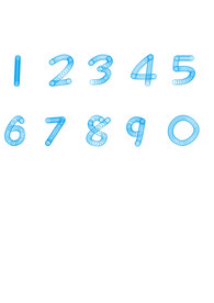弹簧数字