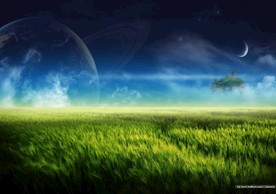 绿色风景图片 自然风光图片