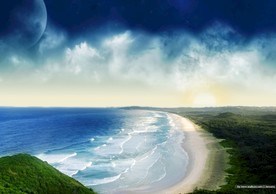 绿色风景图片 自然风光图片