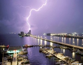 闪电高清图片