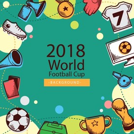 世界杯主题元素