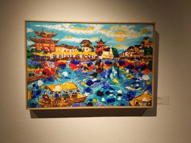 南京大屠杀油画