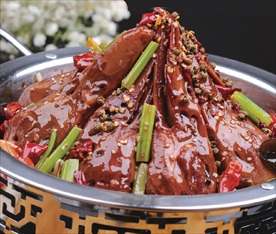 干锅鸭头