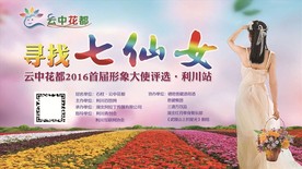 花海 背景海报