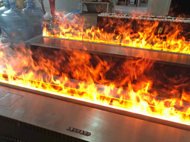 伏羲3d1200雾化壁炉篝火