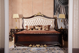 实木欧式大床
