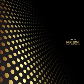 金色圆点底纹