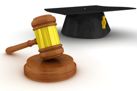 毕业季硕士帽锤子