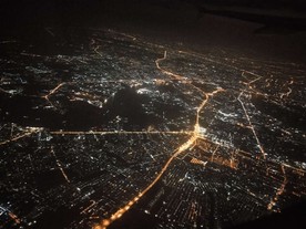 夜景俯视图