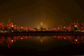 大雁塔广场夜景