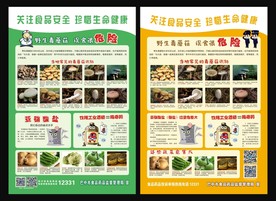 食品安全科普海报