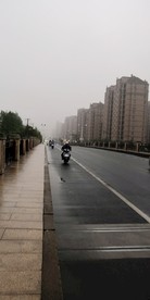 雨后路景