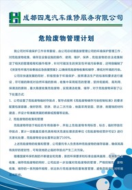 危险废物管理计划