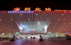 深圳北站夜景