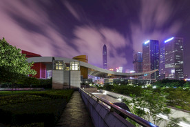深圳市民中心夜景