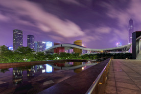 深圳市民中心夜景