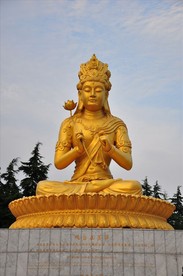 法门寺 佛像雕塑 观自在菩萨