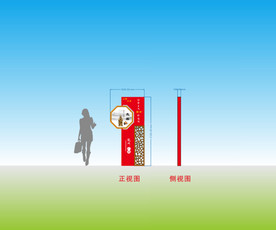 标识牌 导视牌 价值观牌 国学