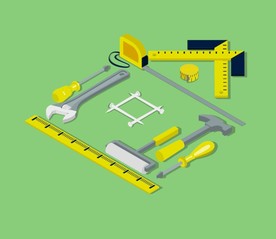 劳动工具矢量素材