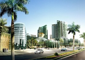 商业广场效果图