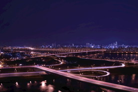 城市夜景 自然景观 建筑 风景