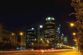城市夜景 自然景观 建筑 风景
