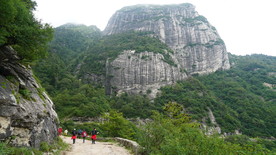 壮丽的高山风光