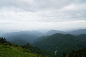 壮丽的高山风光