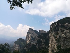 壮丽的高山风光