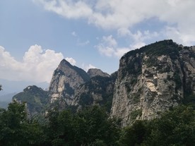 壮丽的高山风光